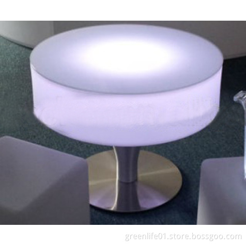 Glowing, Rechargeable, Color Changing, LED Cafe Table, Bar Tables